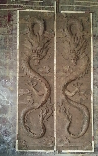 浮雕影壁的分類及制作過程！